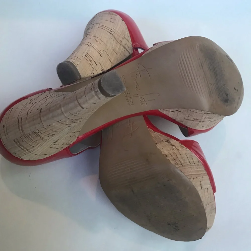 ‼️SOLD LOCALLY‼️ Franco Sarto Artist’s Collection Patent Heels - Picture 8 of 11